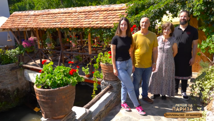 "ZAPLANJSKO OGNJIŠTE" kod Suve planine, u serijalu "Lepše od Pariza"