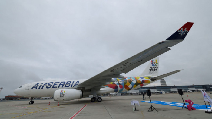 TREĆI AVION ER SRBIJE ZA DUGOLINIJSKI SAOBRAĆAJ STIGAO U BEOGRAD 