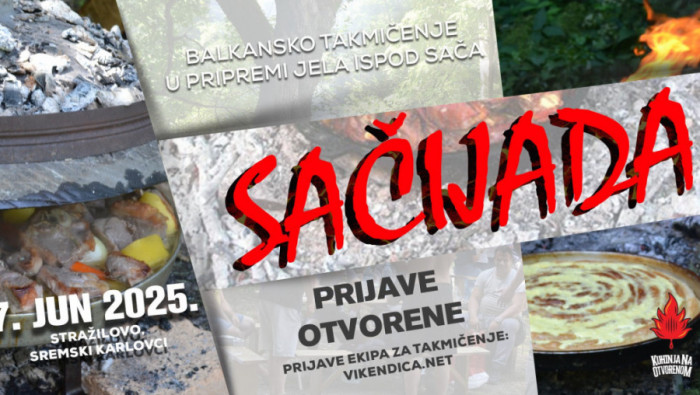 SAČIJADA 2025: Kulinarski festival 7. juna na Stražilovu