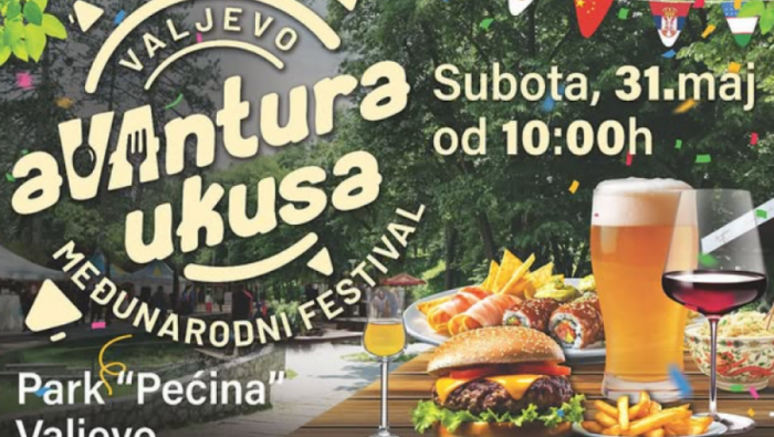 MEĐUNARODNI FESTIVAL "AVANTURA UKUSA" u subotu, 31. maja u Valjevu
