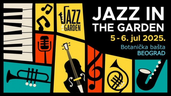 JAZZ IN THE GARDEN, 5. I 6. JULA U BOTANIČKOJ BAŠTI JEVREMOVAC: Najlepši praznik džez muzike u Beogradu!