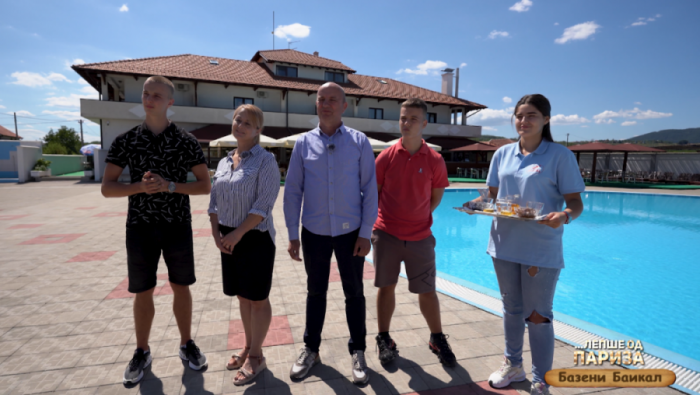 BAZENI BAIKAL TOPOLA u emisiji "Lepše od Pariza"