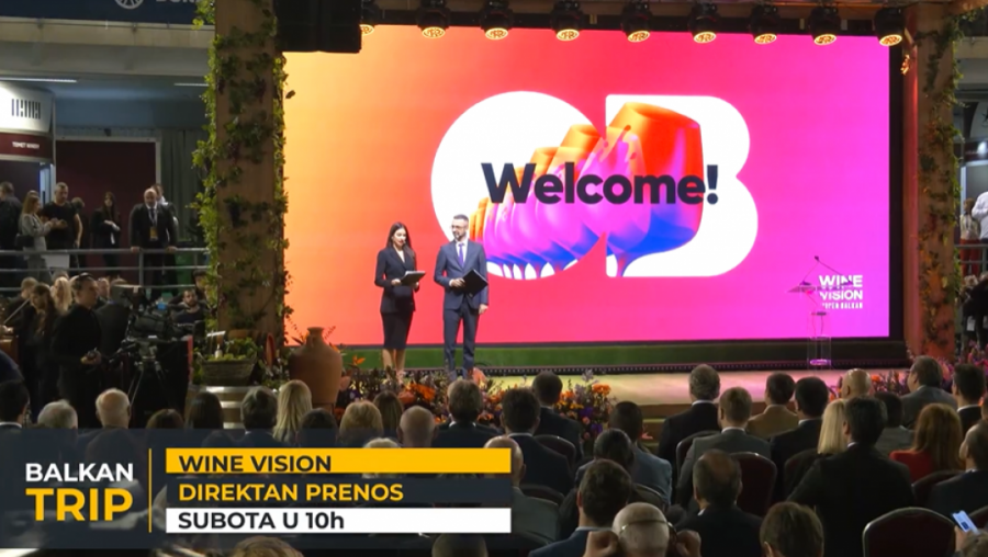 UŽIVO SA BEOGRADSKOG SAJMA - Balkan Trip na manifestaciji WINE VISION