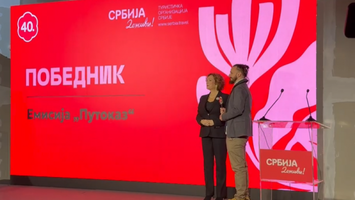 TURISTIČKI CVET za emisiju "Putokaz" televizije Balkan Trip