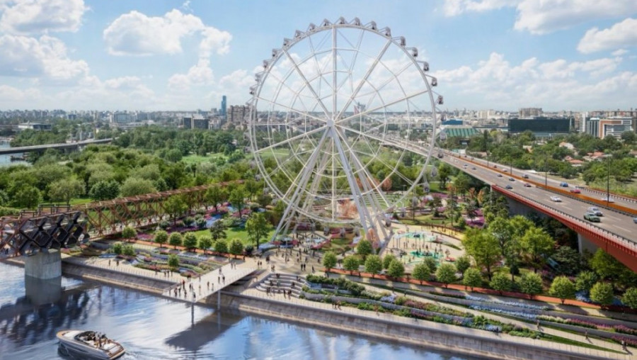 VELIKI PROJEKTI NA OBALAMA SAVE I DUNAVA: Beogradsko oko, vidikovac na Kuli Beograd, akvarijum...