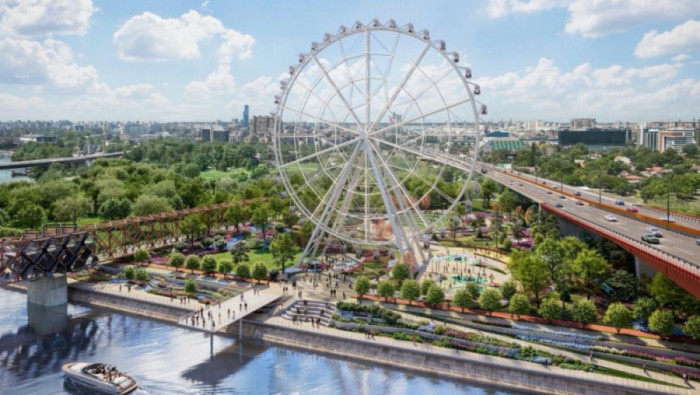 VELIKI PROJEKTI NA OBALAMA SAVE I DUNAVA: Beogradsko oko, vidikovac na Kuli Beograd, akvarijum...