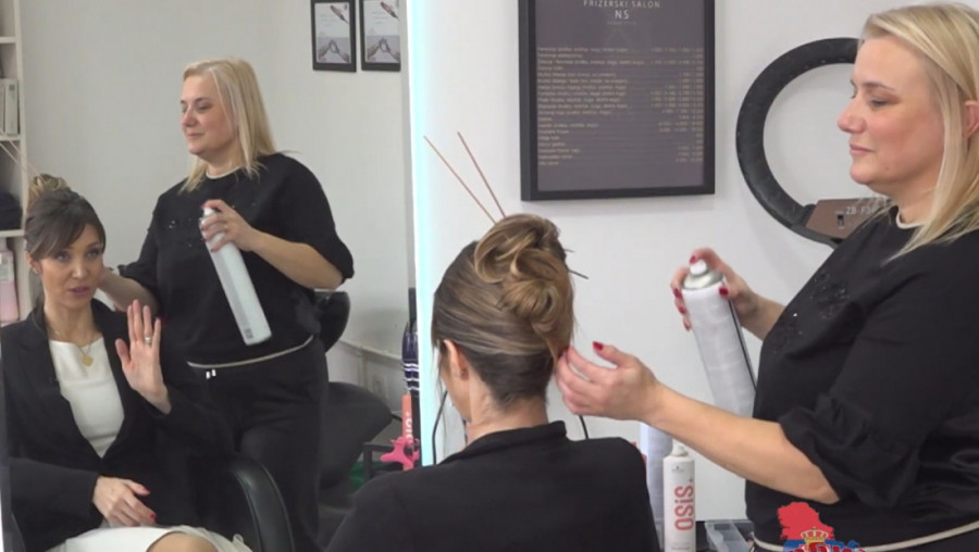 SRBIJA RADI, SRBIJA SE GRADI u epizodi: "Frizerka zlata vredna, Sanja Đorđević, Batajnica"