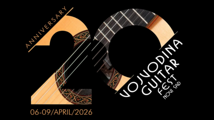 DVADESETI VOJVODINA GUITAR FEST od 6. do 9. aprila u Novom Sadu
