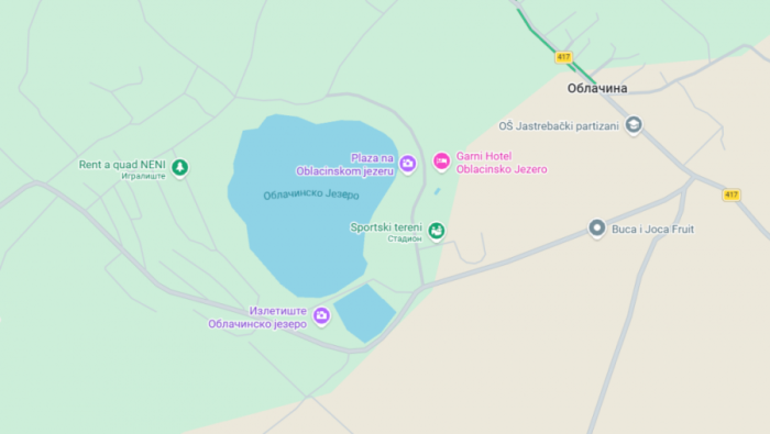 EKO-TURA "ZAJEDNO ZA ČISTIJE OBLAČINSKO JEZERO" u subotu, 21. marta