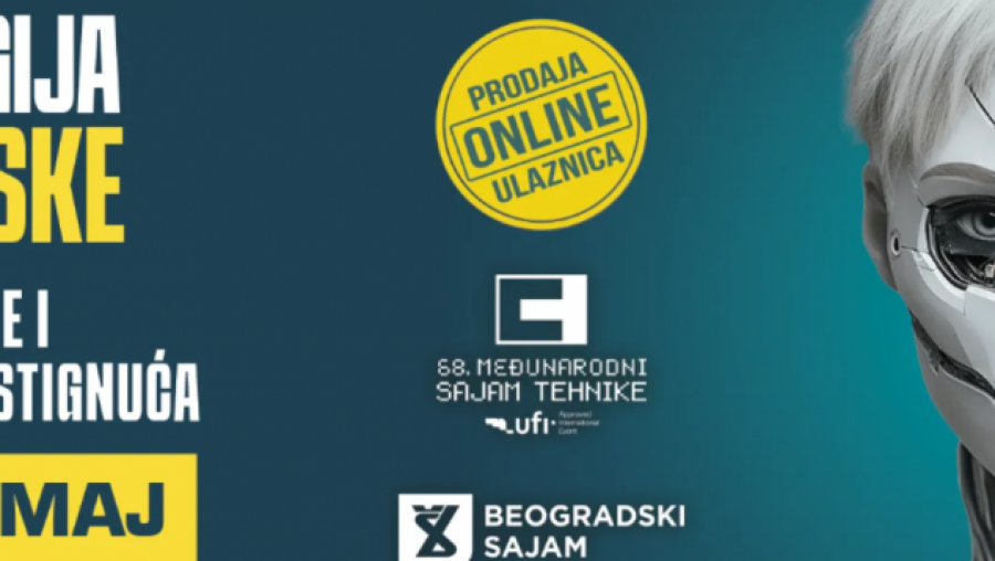 MEĐUNARODNI SAJAM TEHNIKE od 19. do 22. maja na Beogradskom sajmu