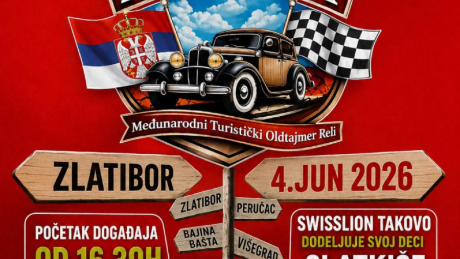 MEĐUNARODNI OLDTAJMER RELI od 3. do 5. juna na Zlatiboru