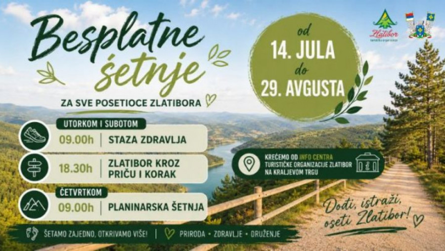 BESPLATNE ANIMACIJE NA ZLATIBORU I OVOG LETA – upoznajte planinu kroz priču, šetnju i prirodu
