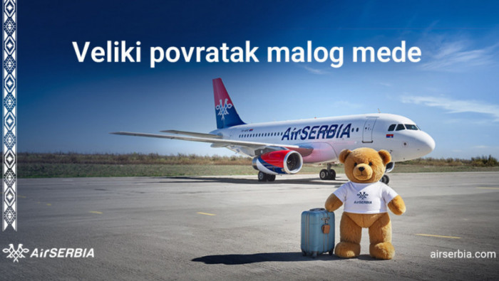 VELIKI POVRATAK MALOG MEDE: Novost na letovima Er Srbije