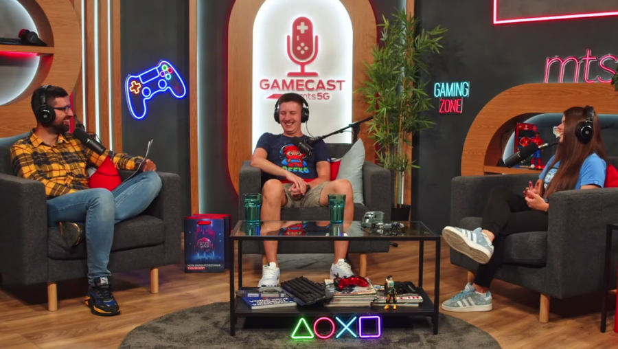 GAMECAST: Novi podkast posvećen gejming zajednici na mts YouTube kanalu