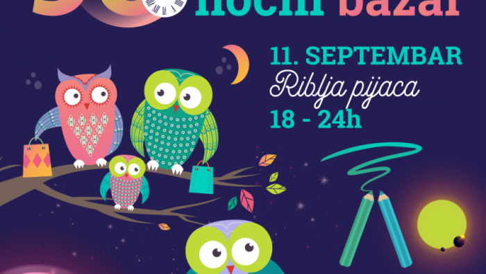 NOVOSADSKI NOĆNI BAZAR u petak, 11. septembra