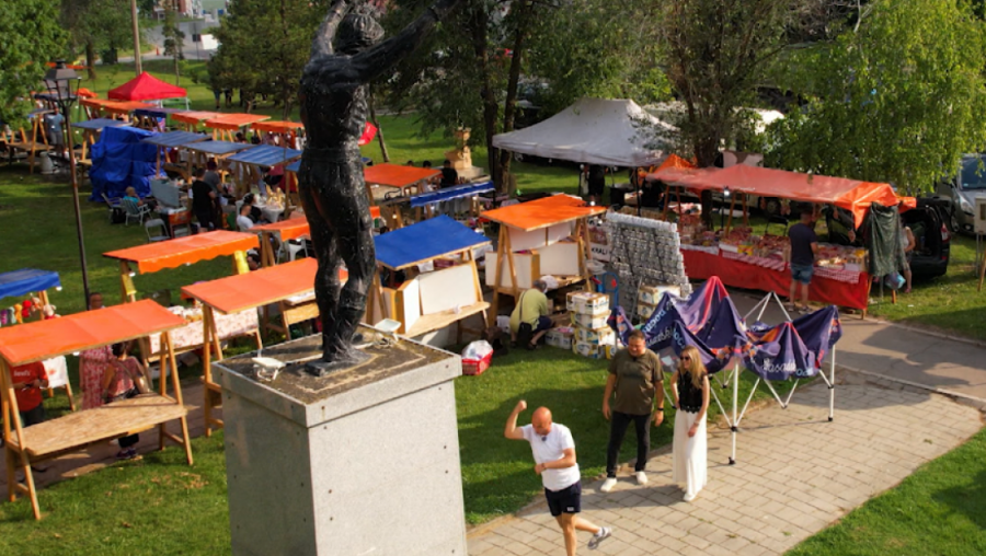 SRPSKI ROKI BALBOA I ELEGANTNO POPUNJENI TARZAN u BT reportaži sa Pile festa u Žitištu