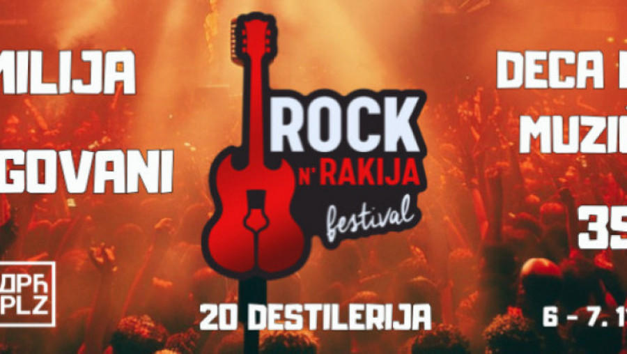 JORGOVANI, 357, FAMILIJA I DLM na četvrtom "Rock N rakija" festivalu 6. i 7. novembra